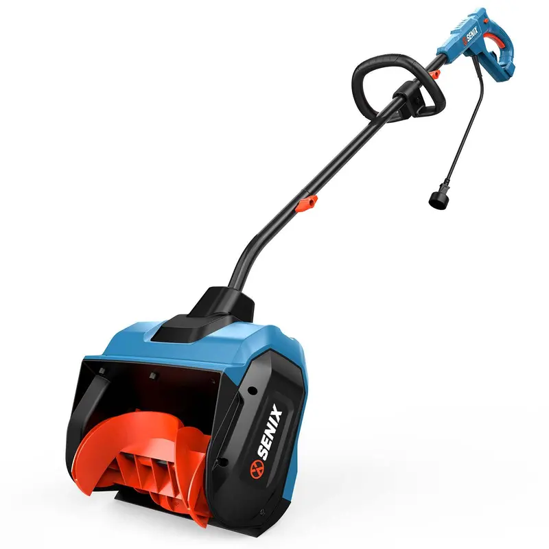 12-Amp Corded 13-Inch Electric Snow Shovel – Plug-And-Go Winter Clearing 1