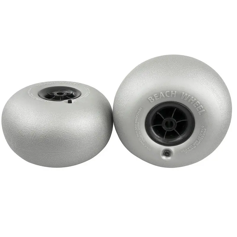 12" Pungo Balloon Wheels – Sand-Optimized Replacement Tires For Kayak Dollies & Beach Carts 1