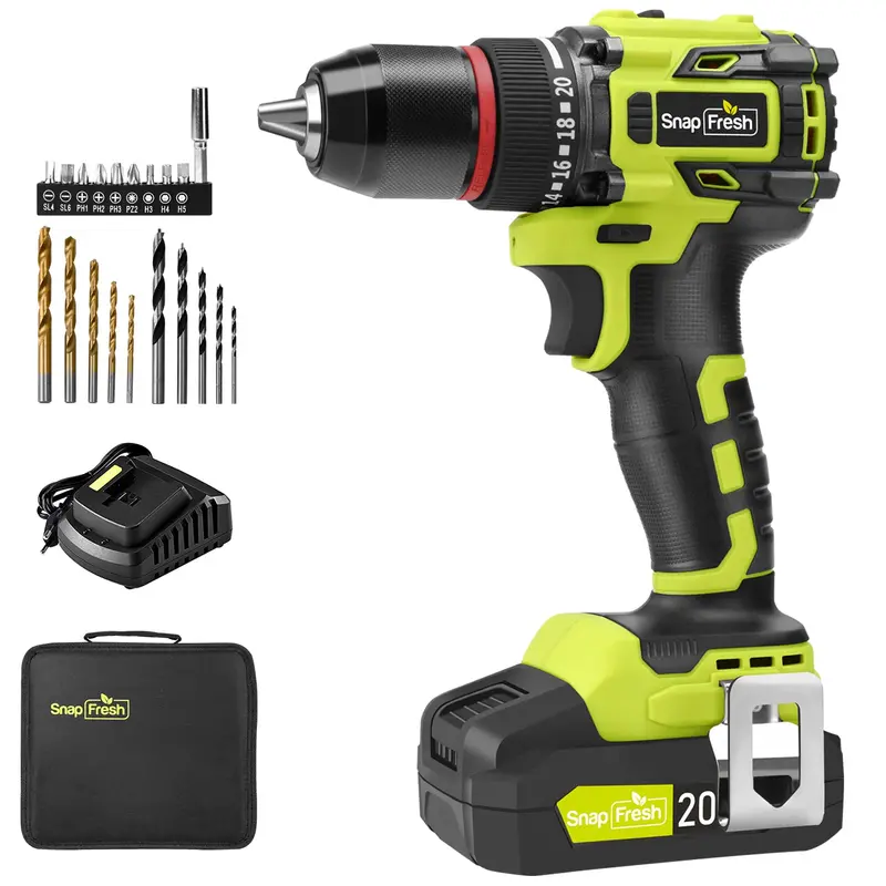 20V Brushless Cordless Power Drill – High-Torque Performance 1