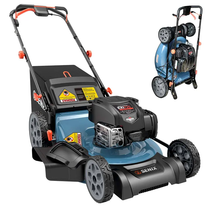 22-Inch Gas Self-Propelled Lawn Mower — 163Cc Briggs & Stratton Engine, 3-In-1 Functionality 1
