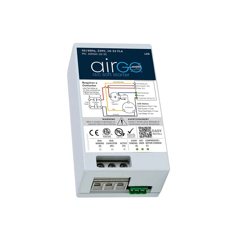 Airgo 16–32A Ac Soft Starter For Motor Protection On Utility Or Generator Power 1