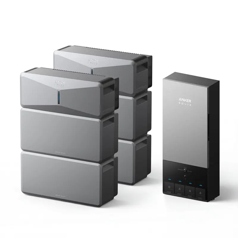 Anker Solix E10 Dual-Auto Backup System B17E114D — 24Kwh Lifepo4 Storage, 10–30Kw Turbo Output, Smart Grid & Storm-Guard Ready 1
