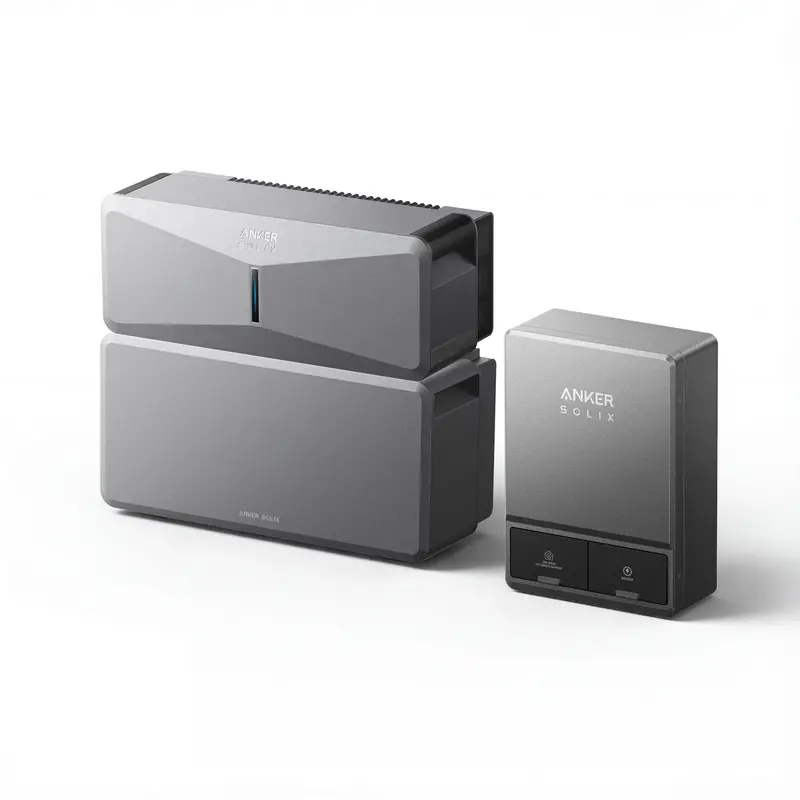 Anker Solix E10 + Smart Inlet Box G17E1142 — Seamless Smart Grid & Storm-Guard Home Integration 1