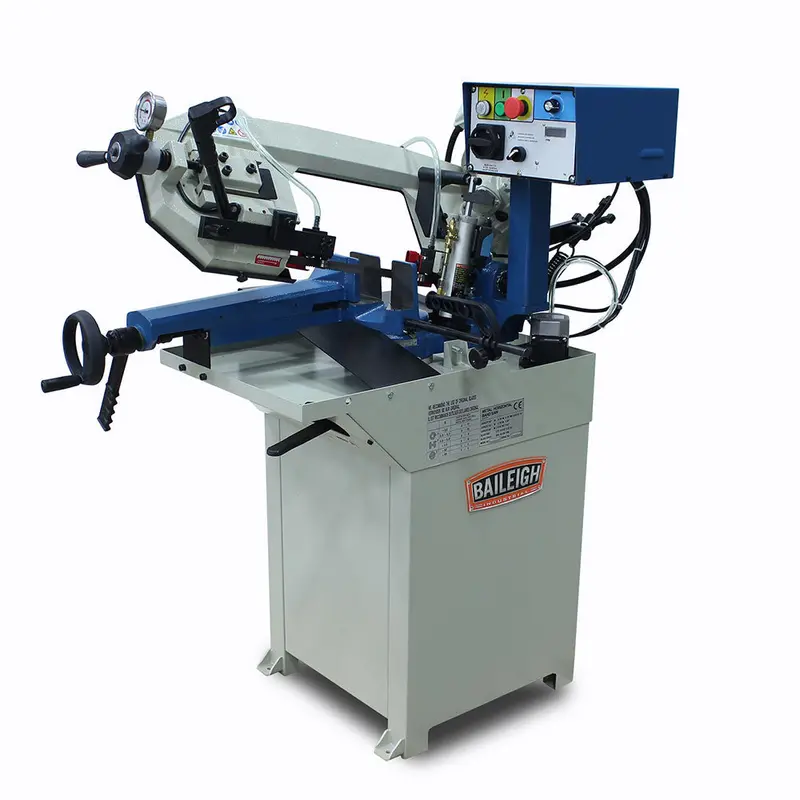 Baileigh Bs-210M Horizontal Metal Band Saw – 6.5" X 8" Cutting Capacity, Compact Design 1