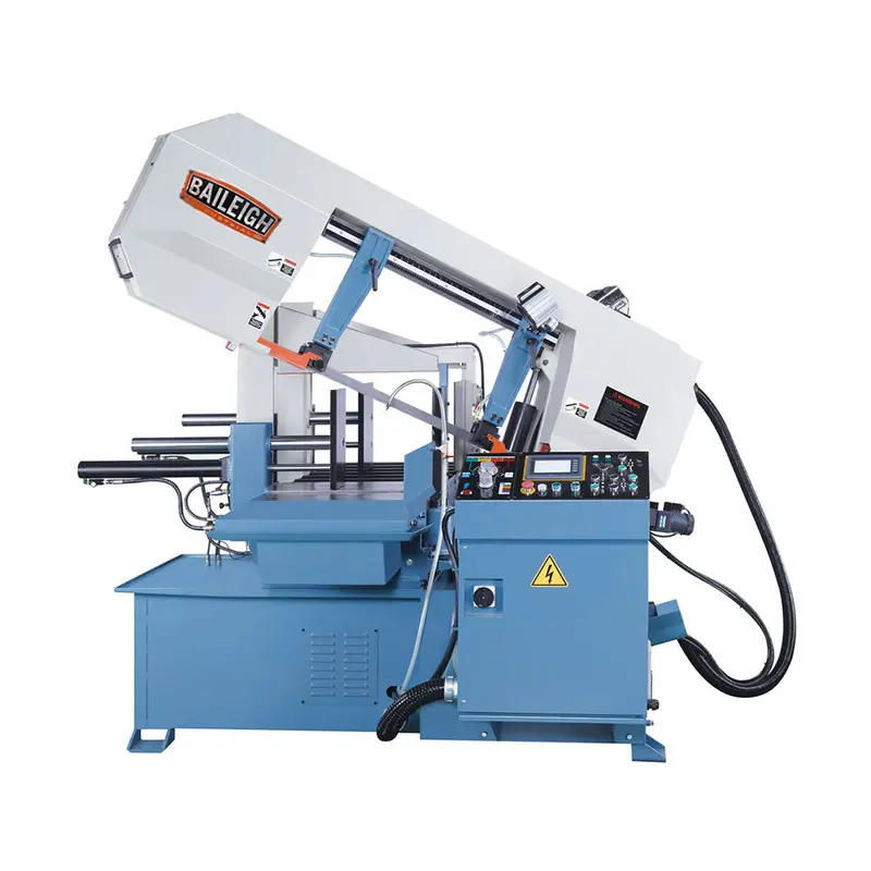 Baileigh Bs-24A 220V Fully Automatic Band Saw Featuring Hydraulic Clamping & Feed 1