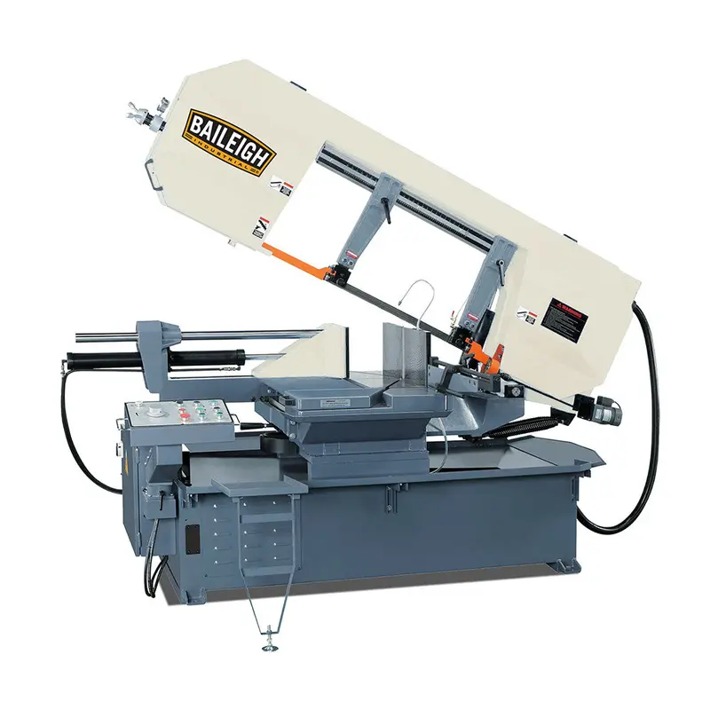 Baileigh Bs-24Sa-Dm 220V Semi-Automatic Dual-Miter Horizontal Band Saw 1