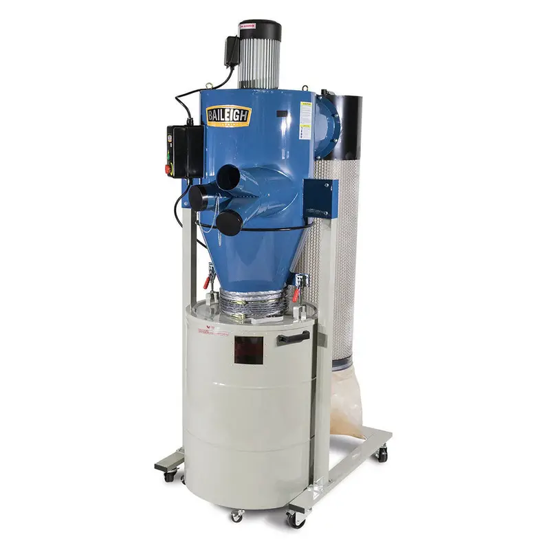 Baileigh Dc-2100C 220V 3-Hp Cyclonic Dust Collection System 1