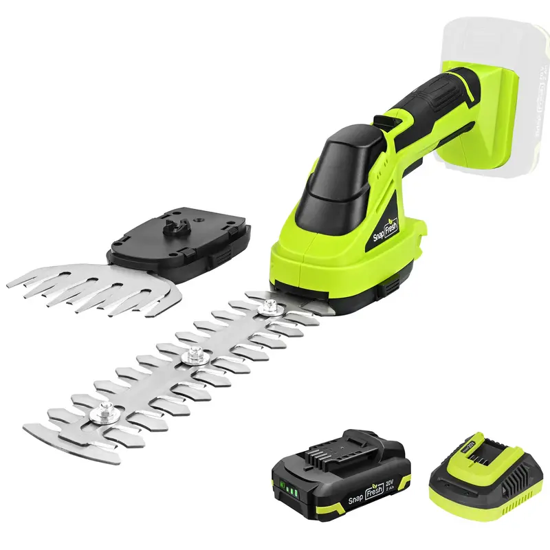 Bbt 20V Cordless Dual-Purpose Hedge Trimmer And Grass Shear 1