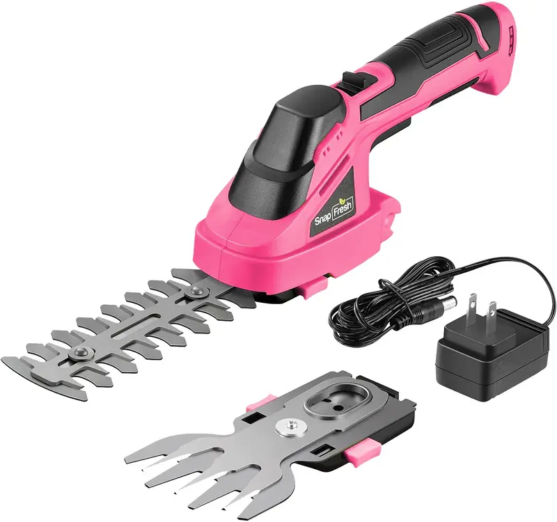 Bbt-Gt03 Pink 7.2V Cordless Shrub Shear And Grass Trimmer 1