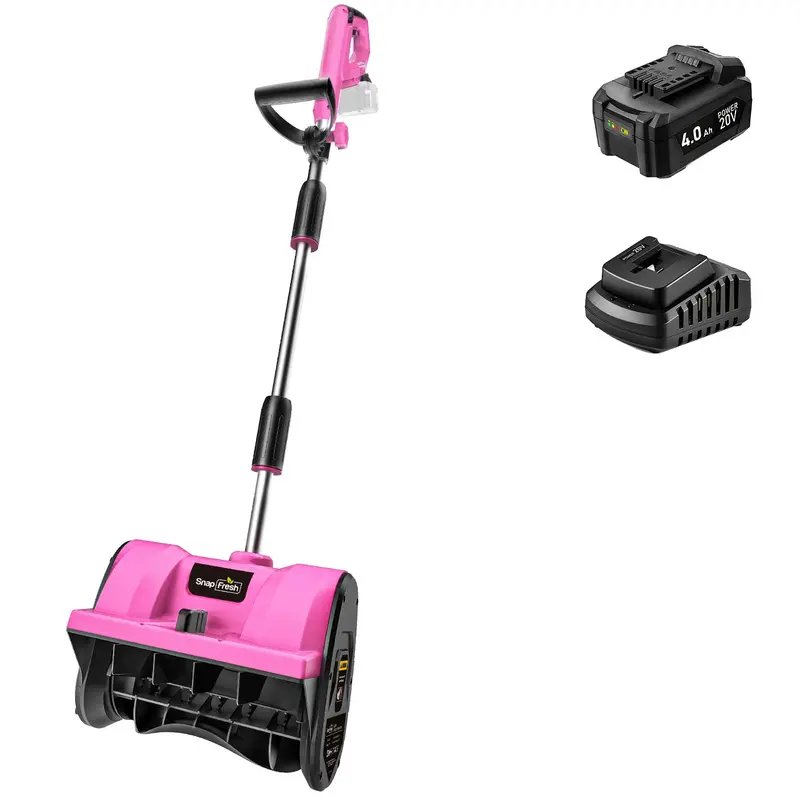 Bbt Ss1201-P 20V Brushless Cordless Snow Shovel With 4.0Ah Battery & Charger 1
