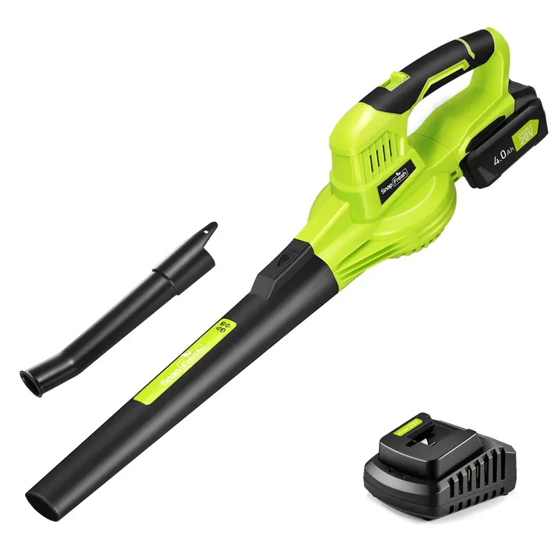 Bbt-Yor01 20V Cordless Leaf Blower – 140 Cfm / 130 Mph With 4.0Ah Battery & Charger 1