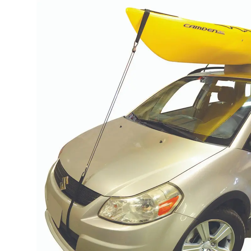 Bow And Stern Tie-Down Straps With Mini Ratchet Fasteners 1