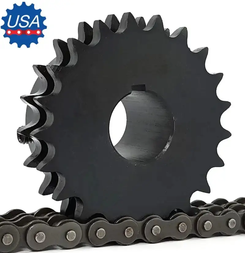 D40Bs23H Steel Sprocket With 7/8-Inch Finished Bore 1