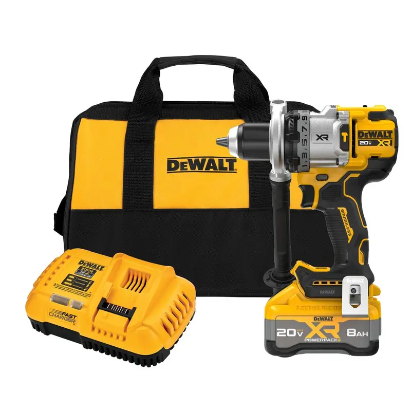 Dewalt Dcd1007Ww1 20V Max Xr 1/2" Brushless Cordless Hammer Drill Kit 1
