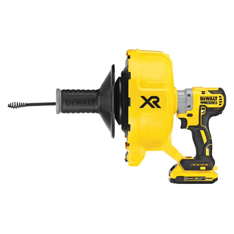 Dewalt Dcd200B 20V Max Xr Cordless Drum Drain Snake – Brushless Motor, Bare Tool 1