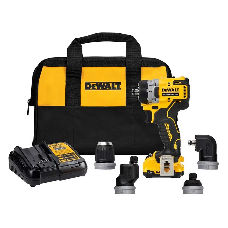 Dewalt Dcd703F1 12V Xtreme 5-In-1 Brushless Multi-Head Drill/Driver Kit 1