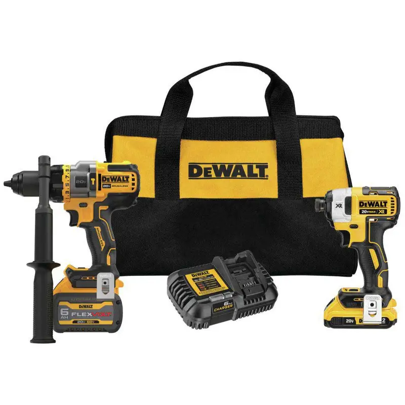 Dewalt Dck2100D1T1 20V Max 2-Tool Cordless Combo Kit Featuring Flexvolt Advantage 1