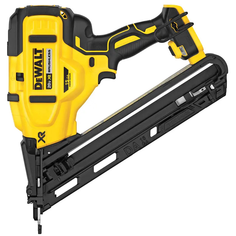 Dewalt Dcn650B 20V Max Xr 15-Gauge Cordless Angled Finish Nailer (Bare Tool) 1