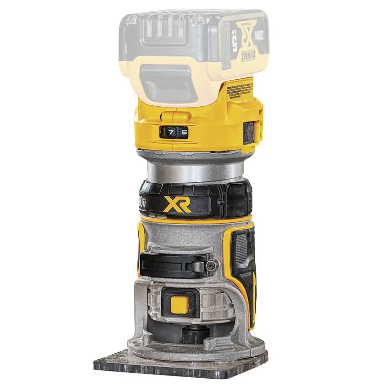 Dewalt Dcw600B 20V Brushless Cordless Router With Depth Adjustment – Bare Tool 1