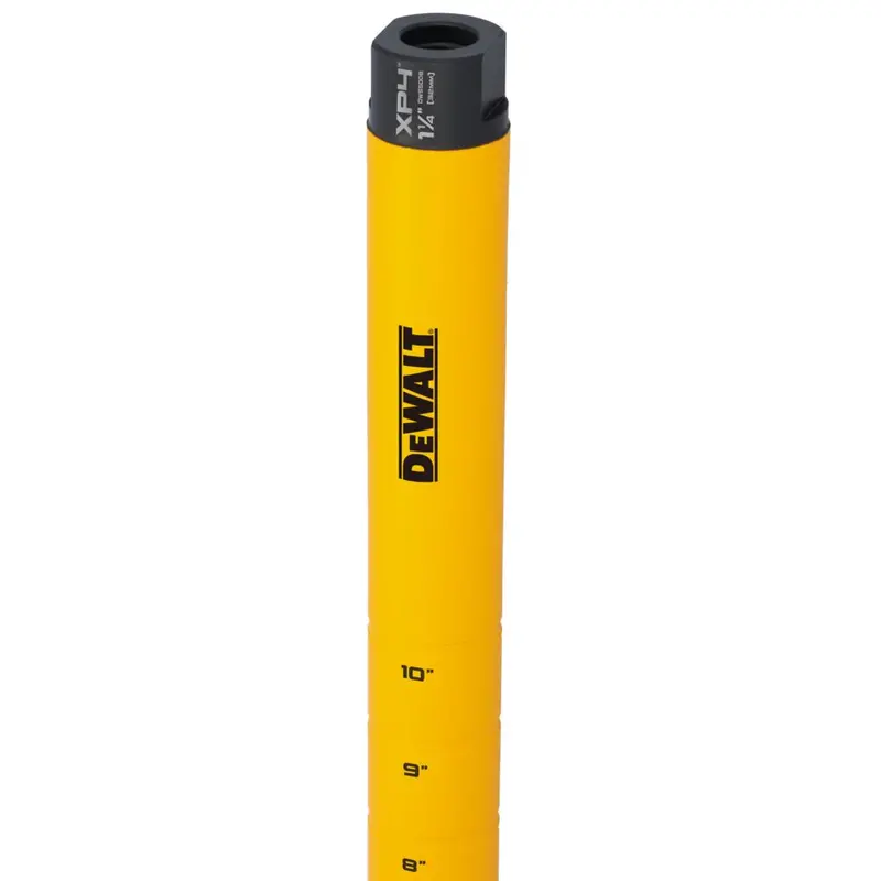 Dewalt Dw55008 1-1/4" X 15" Cordless Diamond Core Bit With Recessed Grooves 1