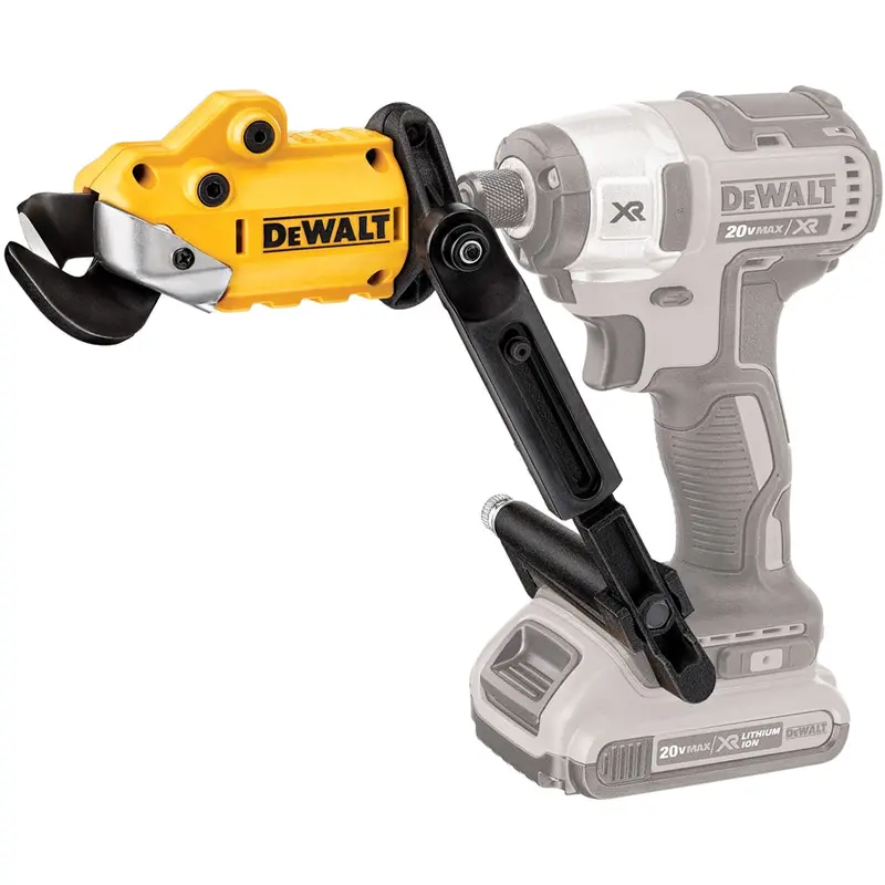 Dewalt Dwashrir 18-Gauge Hex-Shank Metal Shear Attachment For Drills 1