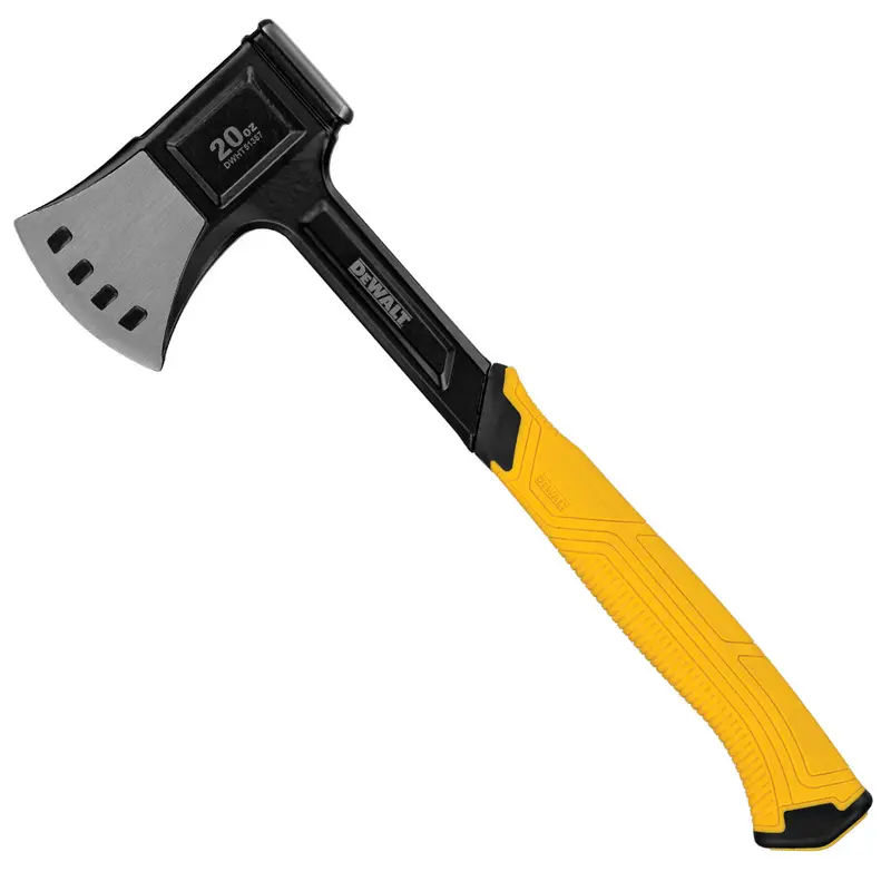 Dewalt Dwht51387 20 Oz Scalloped Steel Camper’S Axe – One-Piece Forged Design 1