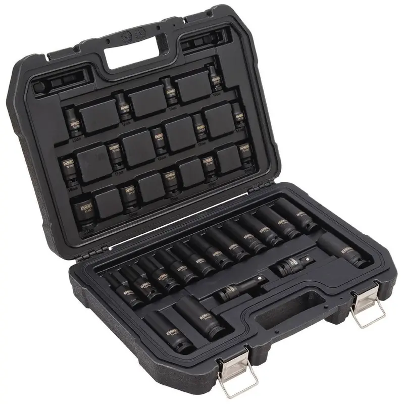 Dewalt Dwmt19249 1/2-Inch 6-Point Impact Socket Set – 30-Piece Professional Kit 1