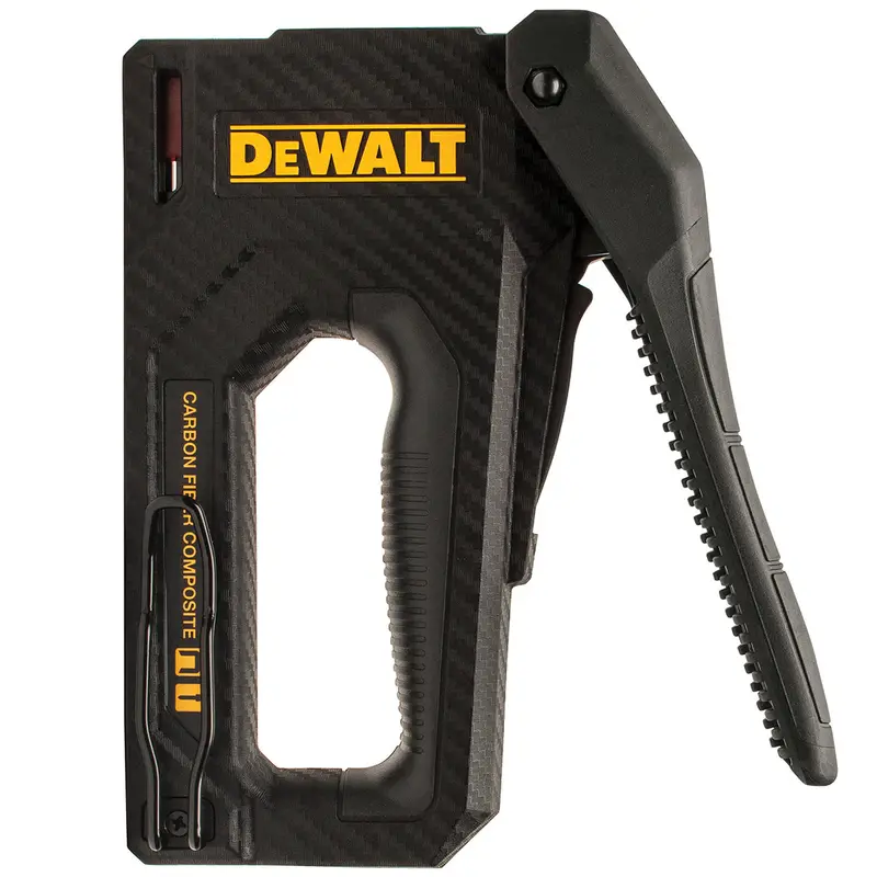 Dewalt Heavy-Duty Staple Gun – 18-Gauge, 2-In-1 Carbon Fiber Composite Design 1