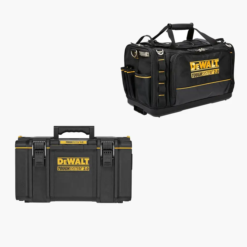 Dewalt Toughsystem 2.0 Large Modular Toolbox With 50-Pocket Carry Bag 1