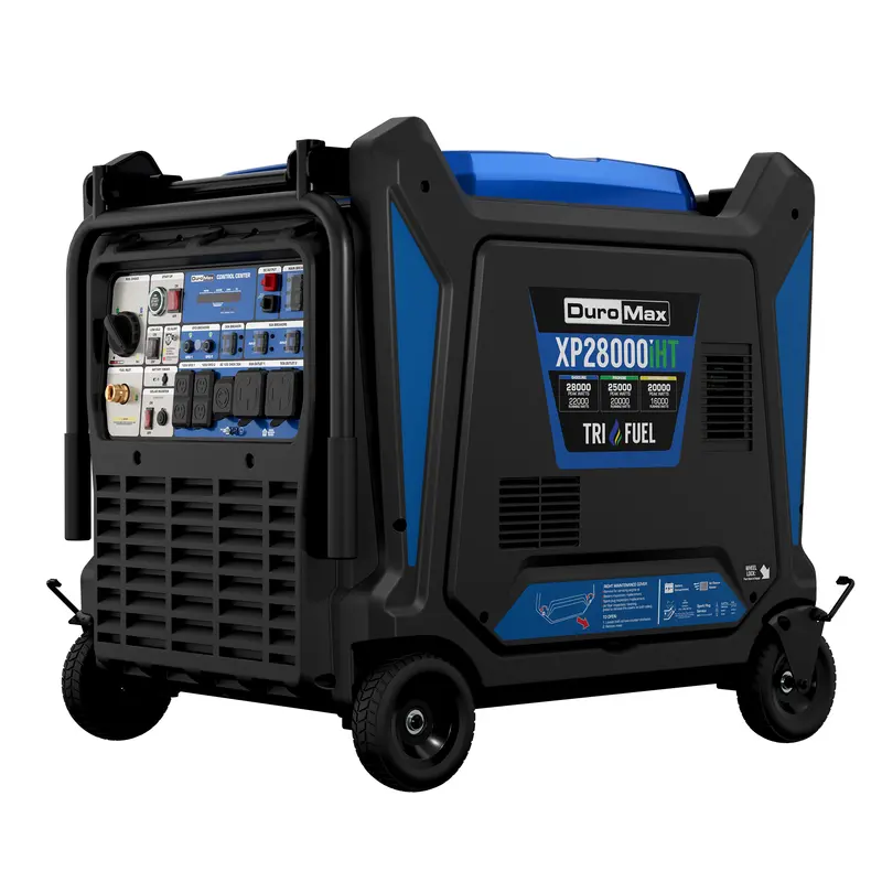 Duromax Xp28000Iht Tri-Fuel Portable Inverter Generator – 28,000W Peak, Co Detection System 1