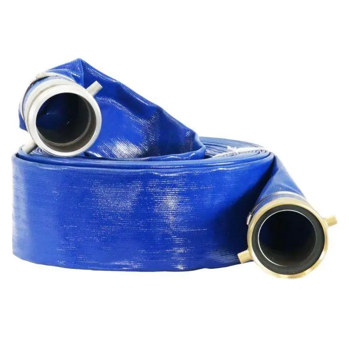 Duromax Xph0225D 2-Inch × 25-Foot Heavy-Duty Discharge Hose With Camlock Fittings 1