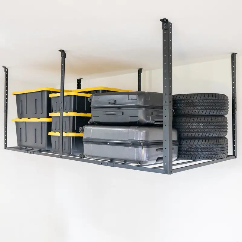 Faber 4' X 8' Heavy-Duty Overhead Garage Shelving System (700 Lb Capacity) 1