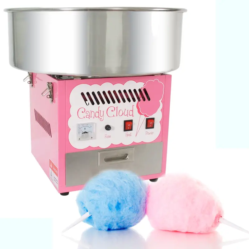 Funtime Ft1000Cc Commercial Cotton Candy Machine With Cart – Red Finish 1
