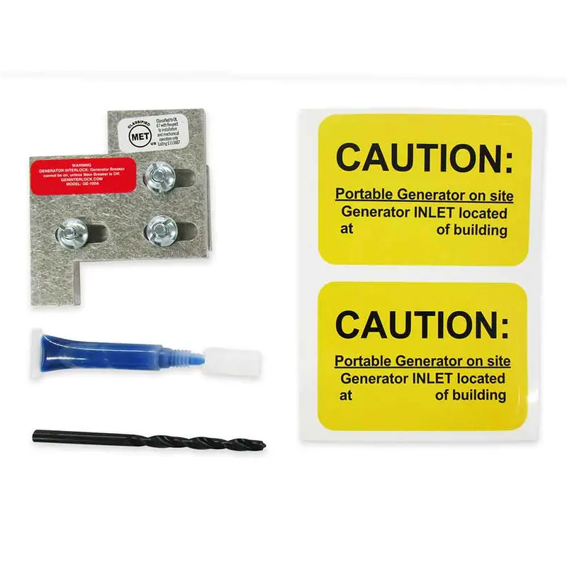 Geninterlock Ge-100A Interlock Kit For General Electric 100-Amp Breaker Panels 1