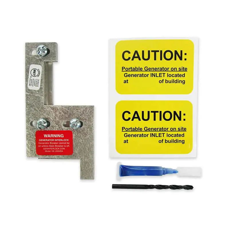 Geninterlock Ge-200Hda Interlock Kit For Ge’S Newer 150A/200A Vertical-Main Panels 1