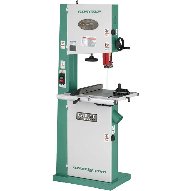 Grizzly G0513X2 17-Inch 2 Hp Dual-Voltage Bandsaw – 110V/220V With Cast-Iron Trunnion 1