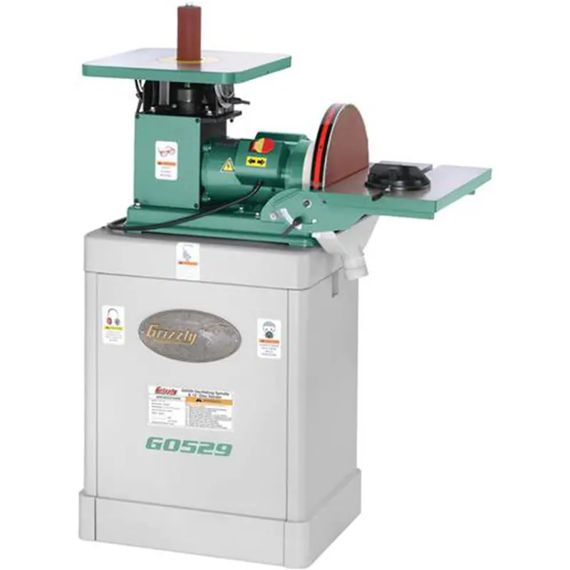 Grizzly G0529 12-Inch Oscillating Spindle Sander – 110V Precision Sanding Station 1