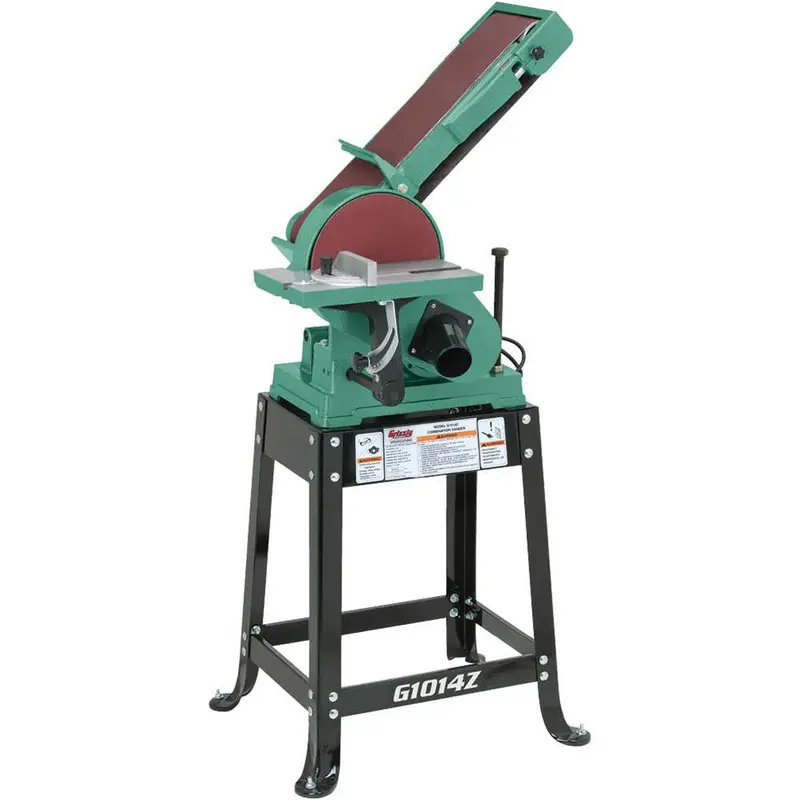 Grizzly G1014Z Z-Series 6" X 48" Belt & 9" Disc Combo Sander – Dual-Voltage (110V/220V) 1