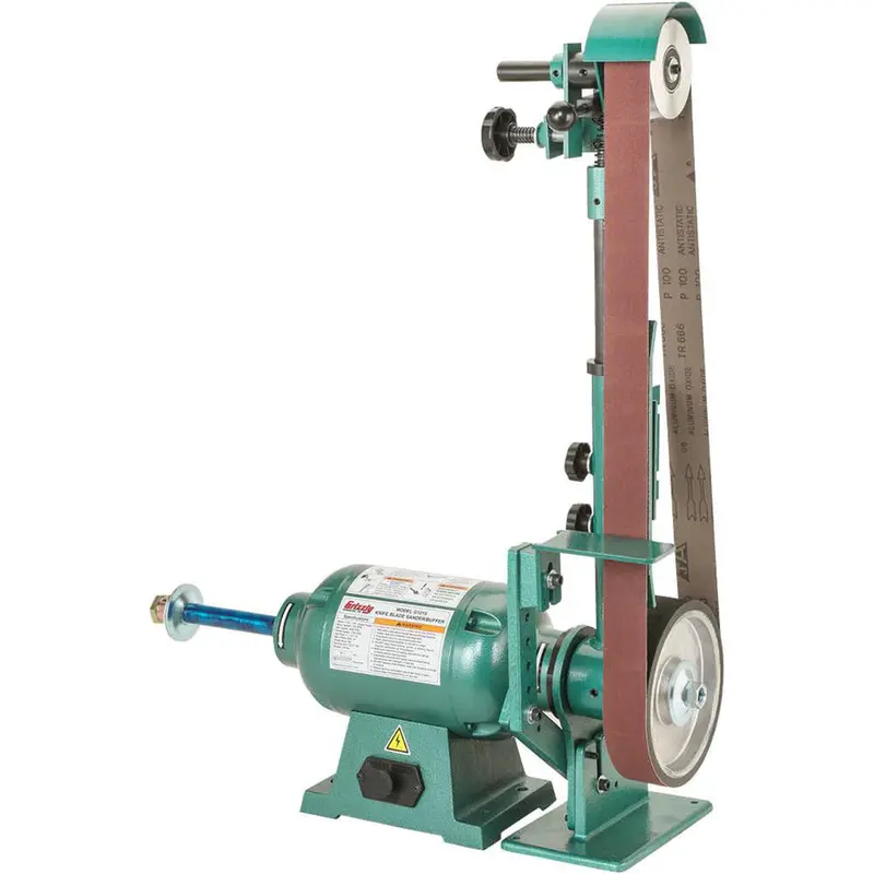 Grizzly G1015 110V Knife Belt Sander And Buffer Combo 1