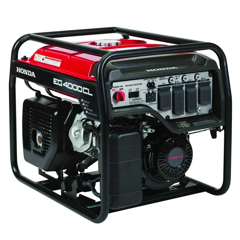 Honda Eg4000Clan-R 4,000-Watt Gas Generator With Co Minder – Reconditioned 1