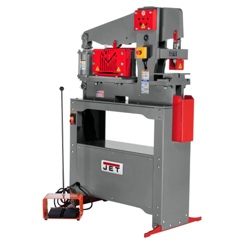 Jet 45-Ton 1-Phase Ironworker – Jiw-45T (4 Workstations, 115V) 1