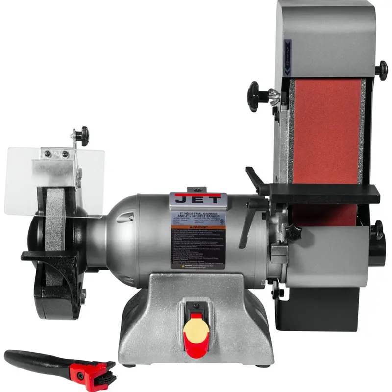Jet 578436 Ibgb-436 8" Industrial Grinder & 4" X 36" Belt Sander – Dual-Voltage (115/230V) 1