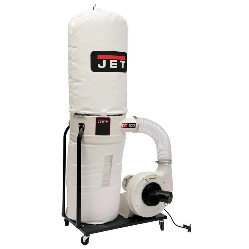 Jet Dc-1100Vx-Bk 1.5-Hp Dust Collector With Integrated Filter Kit – Model 708657K 1