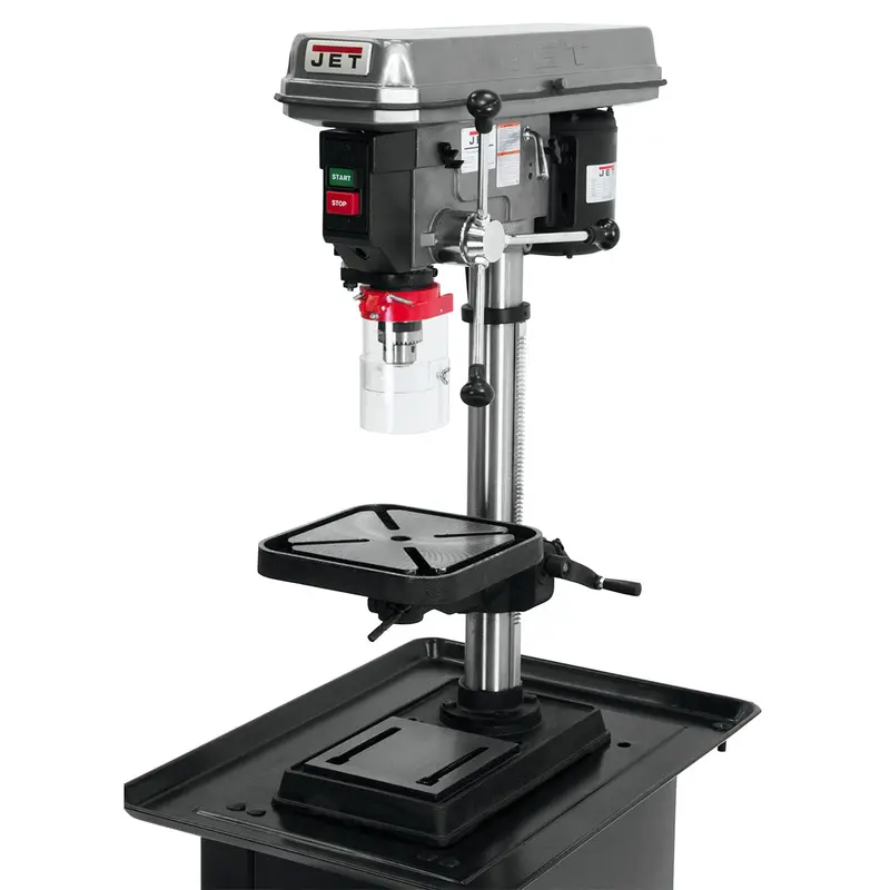 Jet J-2530 15" Bench Drill Press – 115V, 1-Phase, Space-Saving Design For Light Industrial Use 1