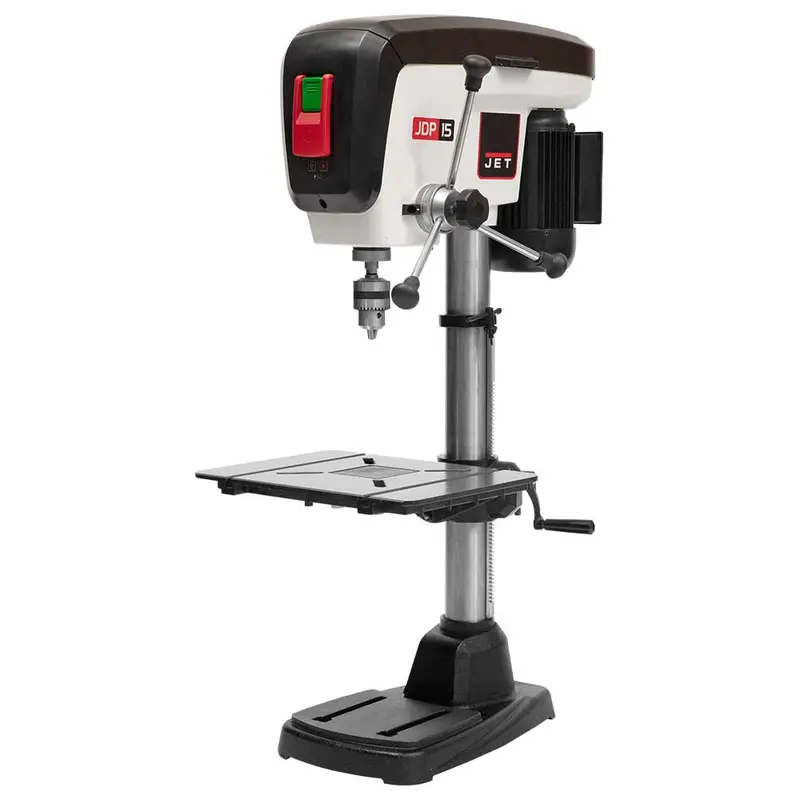 Jet Jdp-15B 15-Inch Benchtop Drill Press With Belt-Tensioning Depth Adjustment 1