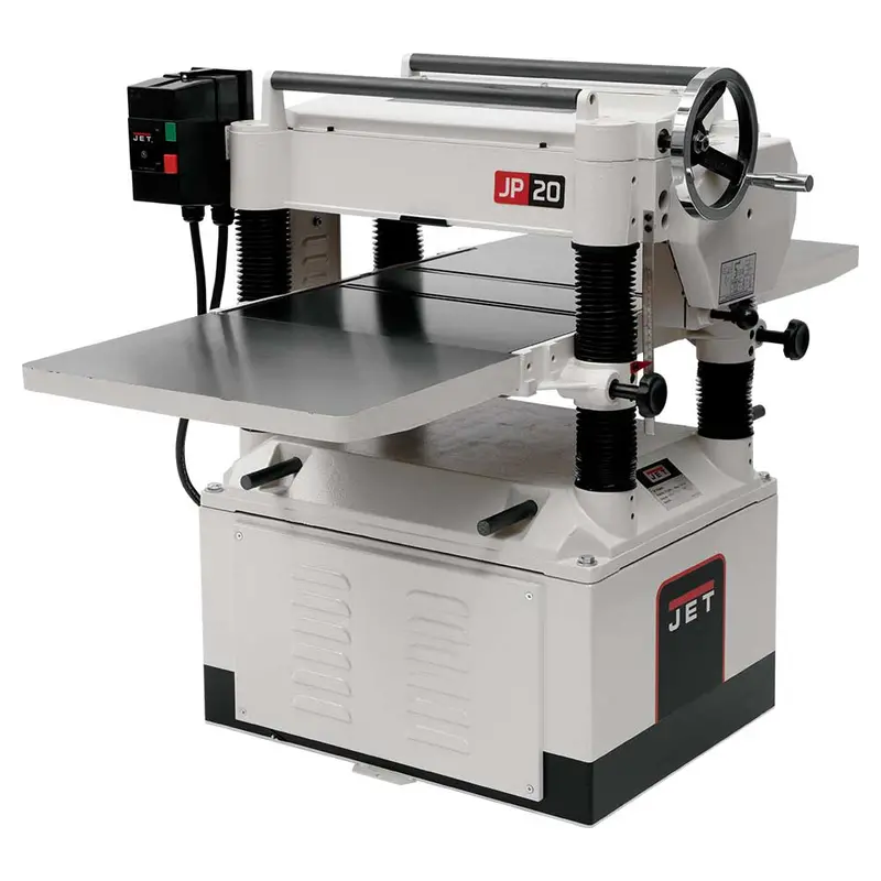 Jet Jwp-208Hh 20" 5Hp Helical-Head Planer For Smooth, Quiet Operation 1