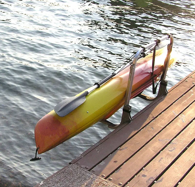 Kayak Dockside Storage Rack – Marine-Grade Waterside Rack 1