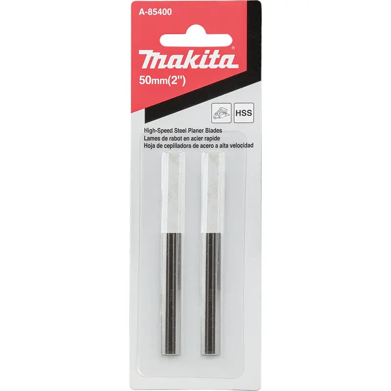 Makita 2" Double-Edged Hss Planer Blade Set (2-Pack, A-85400) 1