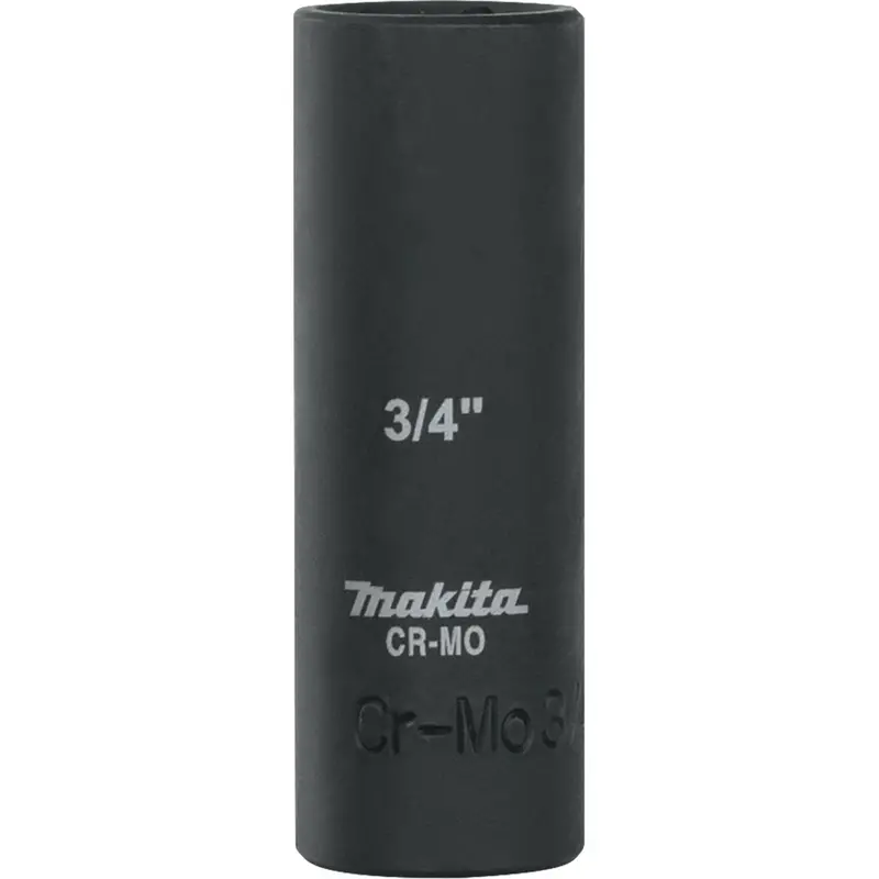 Makita A-96291 3/4" Precision Deep-Well Impact Socket — 1/2" Drive 1