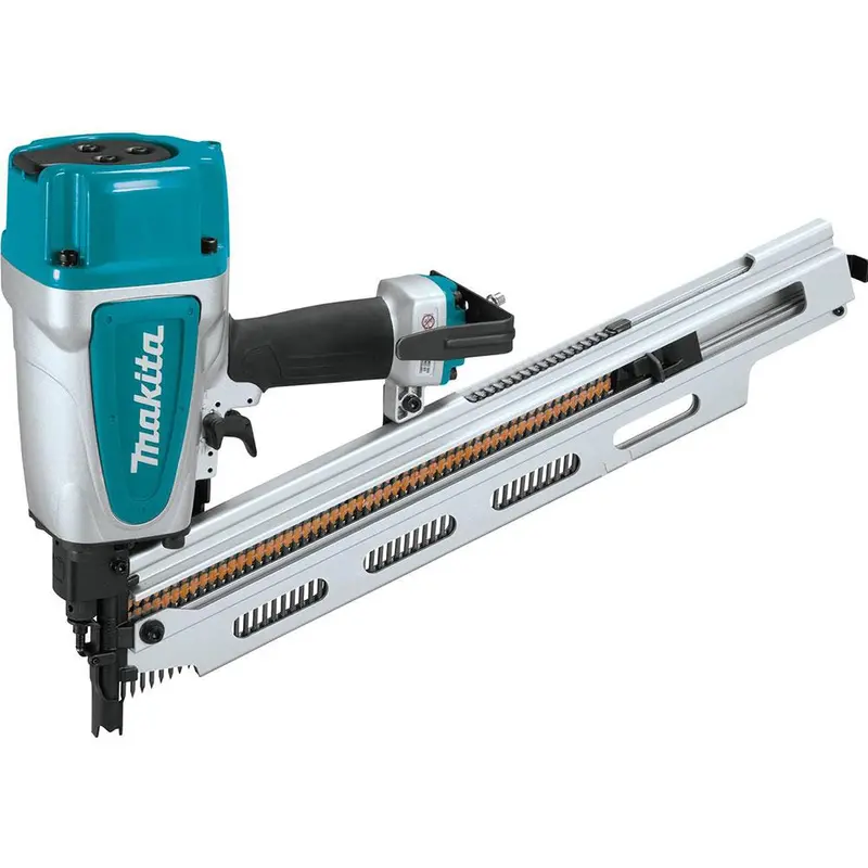 Makita An924 21° Full-Round Head Pneumatic Framing Nailer – 3-1/2" Capacity 1